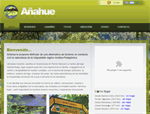 Tablet Screenshot of anahue.com.ar